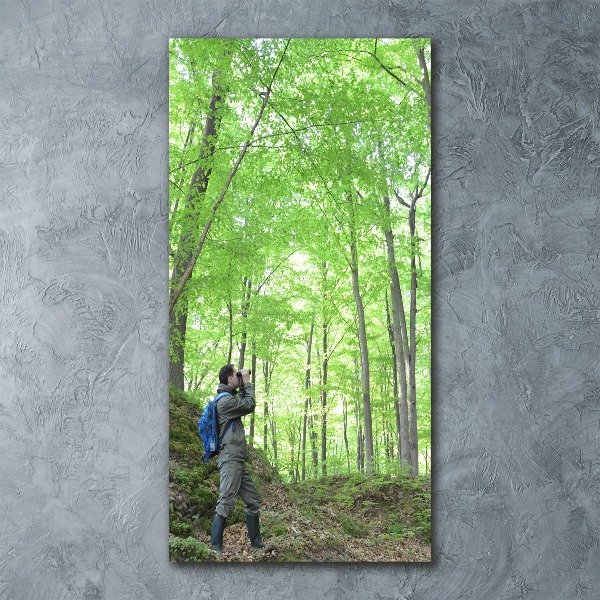 Staand foto op plexiglas Ornitholoog