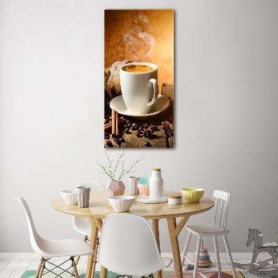 Staand plexiglas foto Een kopje koffie