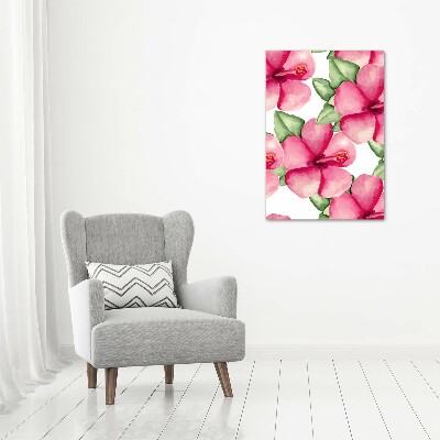 Staand foto op plexiglas Tropische bloemen