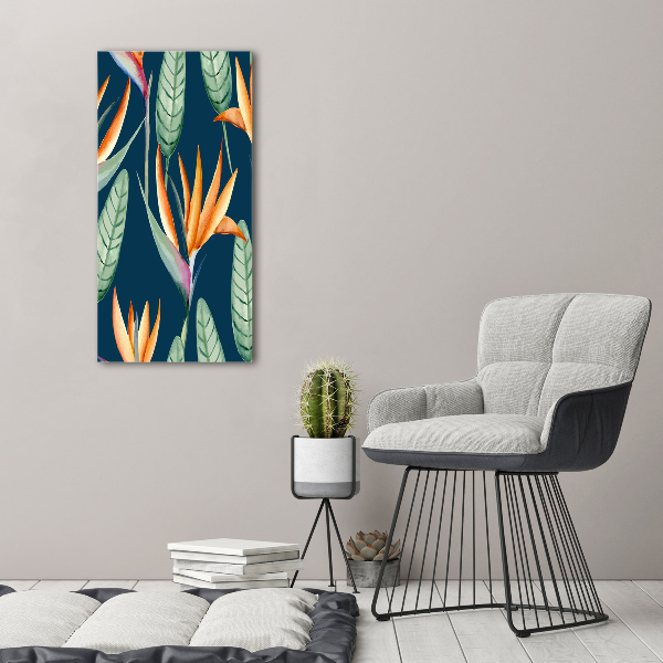 Staand plexiglas foto Strelitzia reginae