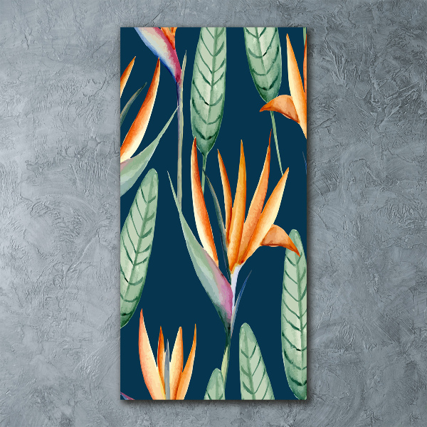 Staand plexiglas foto Strelitzia reginae