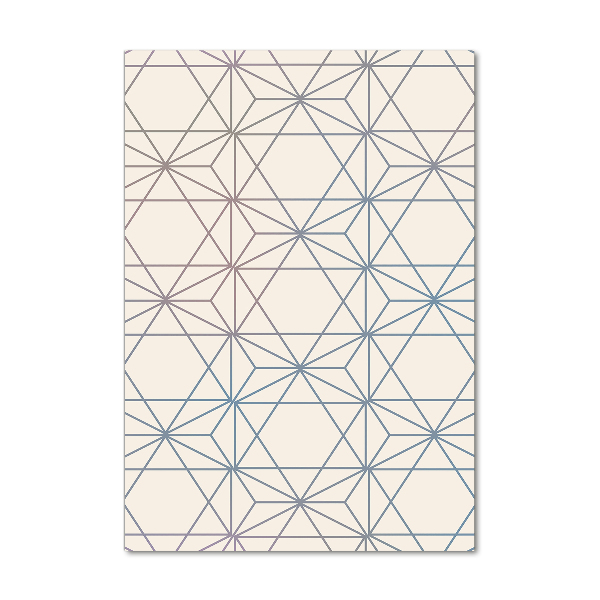 Staand foto in plexiglas Geometrische achtergrond