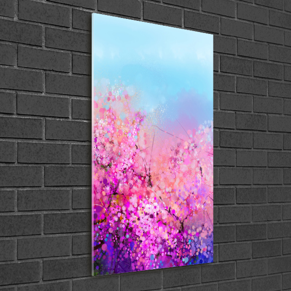 Staand foto plexiglas Kersenbloesems