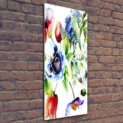 Staand foto in plexiglas Wilde bloemen
