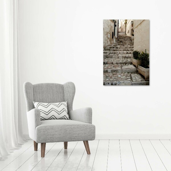 Staand foto op plexiglas Een charmante straat