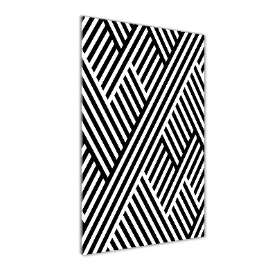 Foto obraz szkło akryl pionowy Geometryczne tło