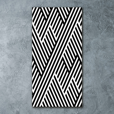 Foto obraz szkło akryl pionowy Geometryczne tło