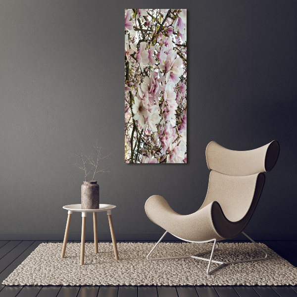 Staand foto op plexiglas Magnolia bloemen