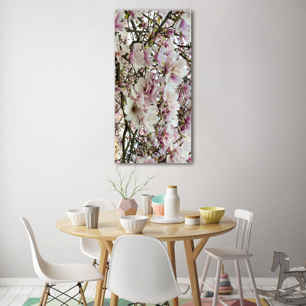 Staand foto op plexiglas Magnolia bloemen