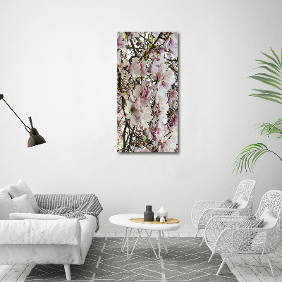 Staand foto op plexiglas Magnolia bloemen
