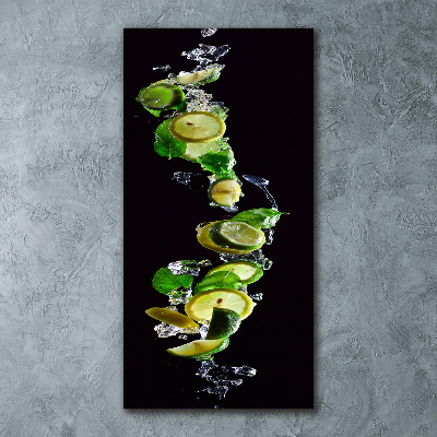 Staand plexiglas foto Limoenen en citroenen