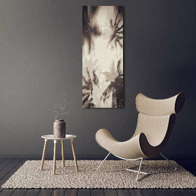 Staand foto op plexiglas Palmbomen