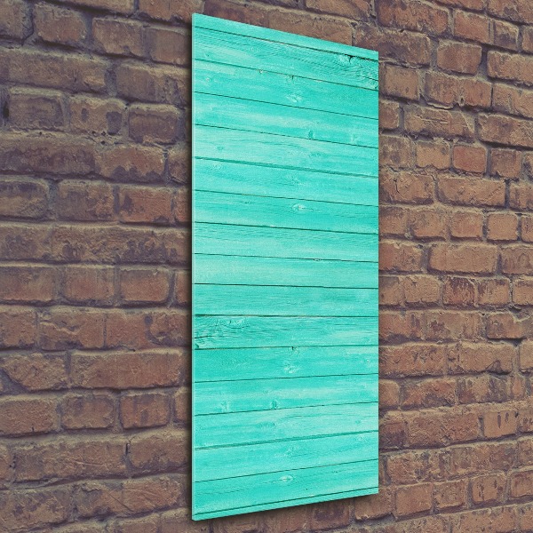 Staand foto in plexiglas Groene borden
