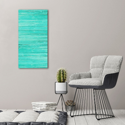 Staand foto in plexiglas Groene borden