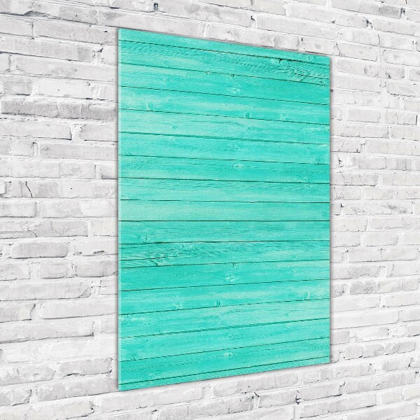 Staand foto in plexiglas Groene borden