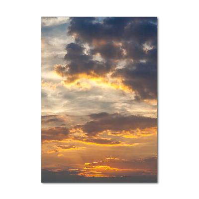 Staand plexiglas foto Zonsondergang