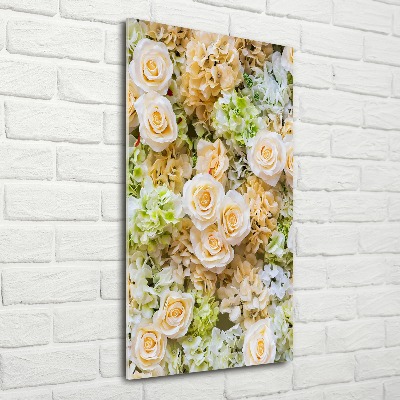 Staand foto in plexiglas Bruidsbloemen
