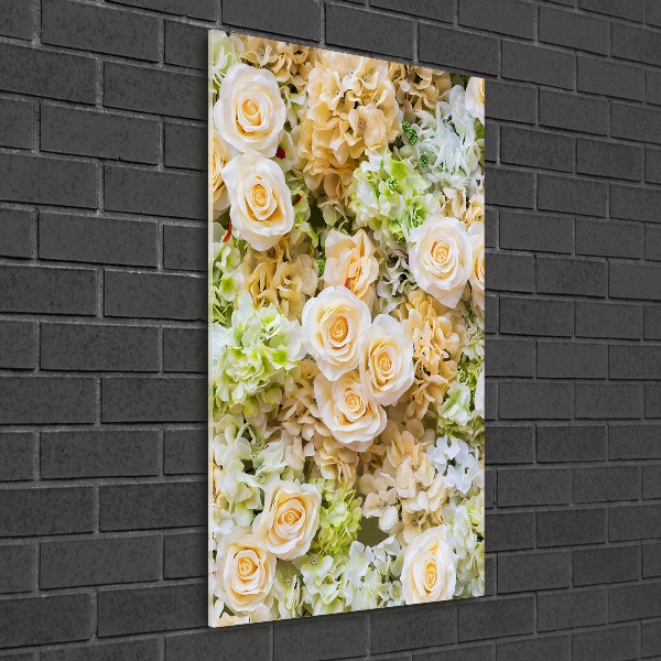 Staand foto in plexiglas Bruidsbloemen