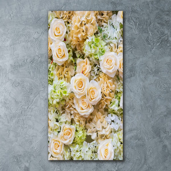 Staand foto in plexiglas Bruidsbloemen