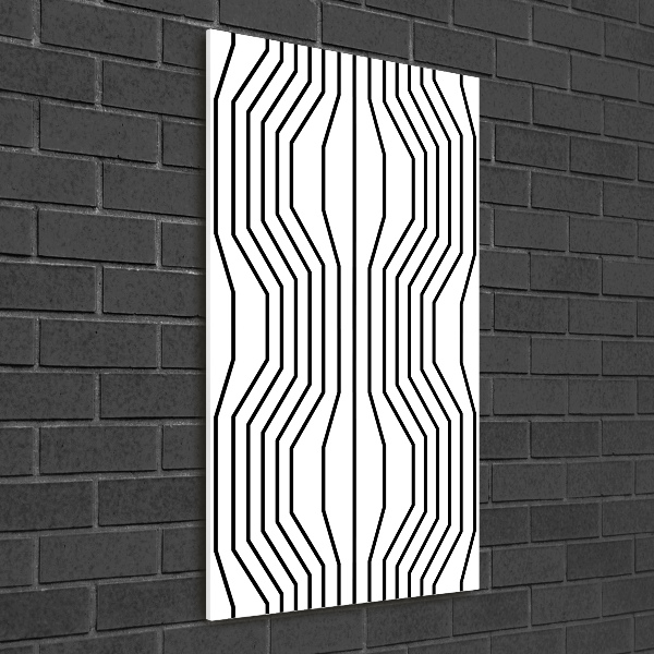 Staand plexiglas foto Geometrische lijnen