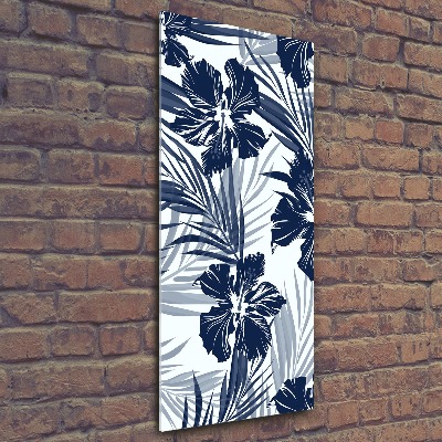 Staand foto op plexiglas Tropische bloemen