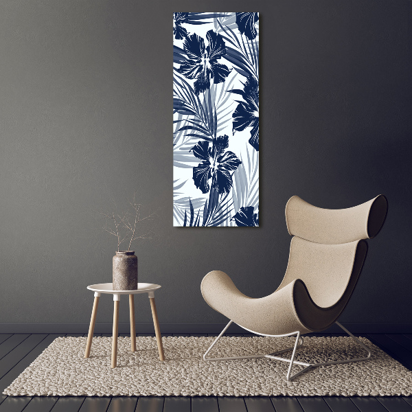 Staand foto op plexiglas Tropische bloemen