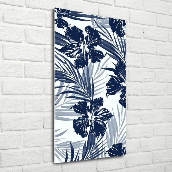 Staand foto op plexiglas Tropische bloemen