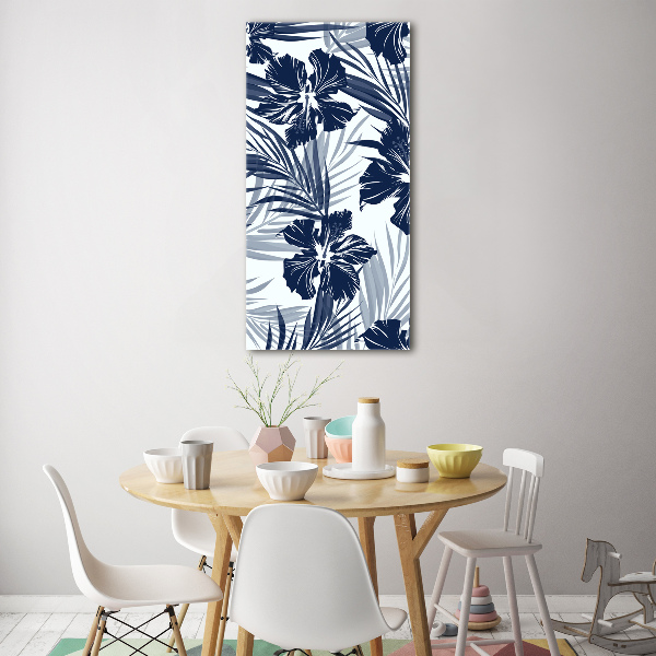 Staand foto op plexiglas Tropische bloemen