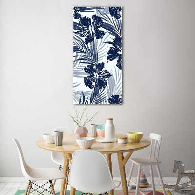 Staand foto op plexiglas Tropische bloemen
