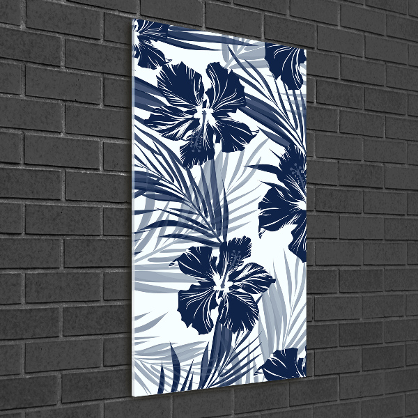 Staand foto op plexiglas Tropische bloemen
