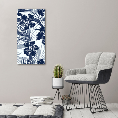 Staand foto op plexiglas Tropische bloemen