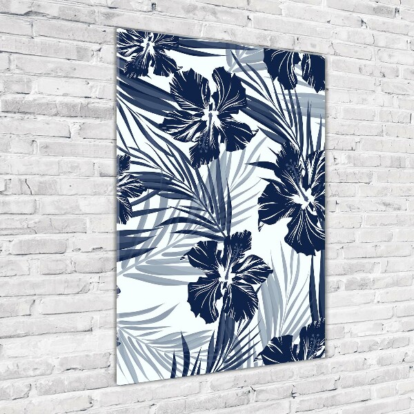 Staand foto op plexiglas Tropische bloemen