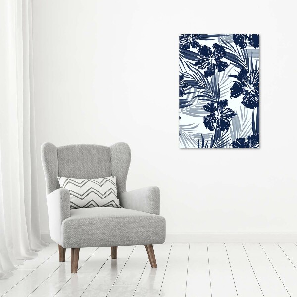 Staand foto op plexiglas Tropische bloemen