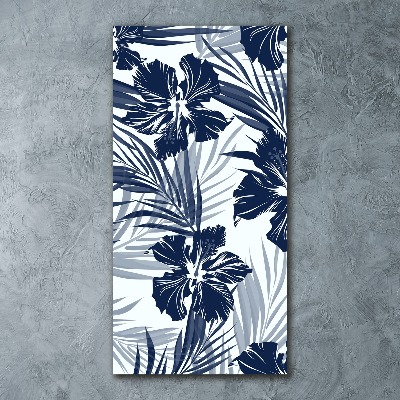 Staand foto op plexiglas Tropische bloemen