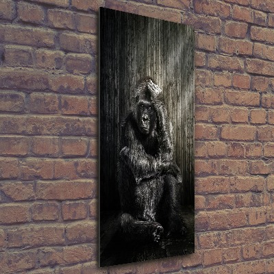 Staand foto op plexiglas Gorilla