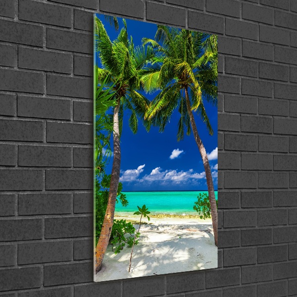 Staand foto op plexiglas Tropisch strand