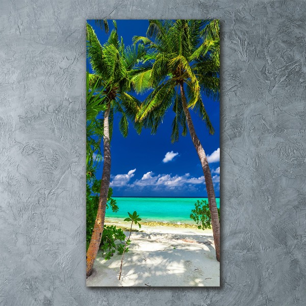 Staand foto op plexiglas Tropisch strand