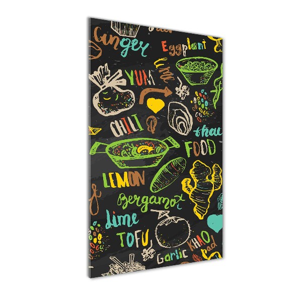 Staand foto op plexiglas Thaise gerechten