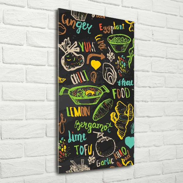 Staand foto op plexiglas Thaise gerechten