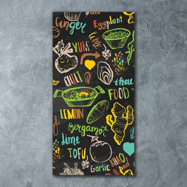 Staand foto op plexiglas Thaise gerechten