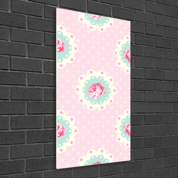 Staand plexiglas foto Rozen