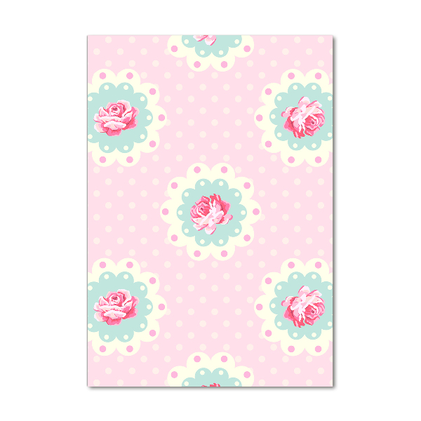 Staand plexiglas foto Rozen