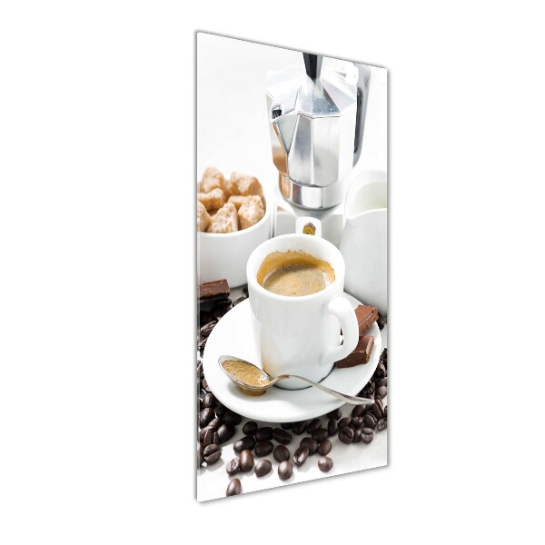 Staand plexiglas foto Een kopje koffie