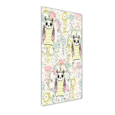 Staand foto op plexiglas Uilen