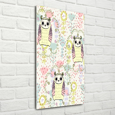 Obraz zdjęcie szkło akryl pionowy Sowy