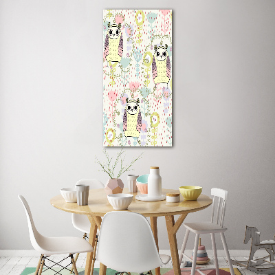 Staand foto op plexiglas Uilen