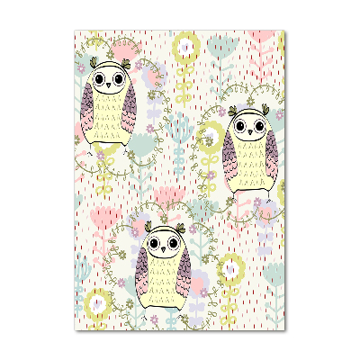 Obraz zdjęcie szkło akryl pionowy Sowy