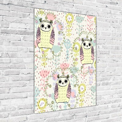 Obraz zdjęcie szkło akryl pionowy Sowy
