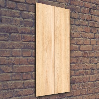 Staand plexiglas foto Houten achtergrond