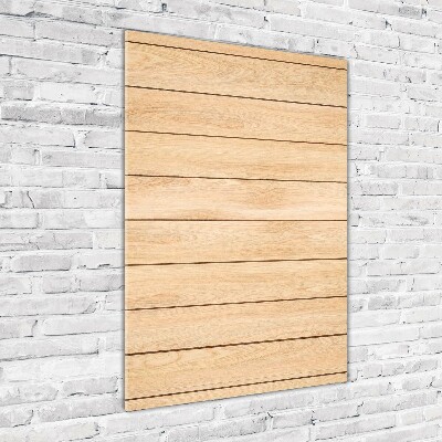 Staand plexiglas foto Houten achtergrond